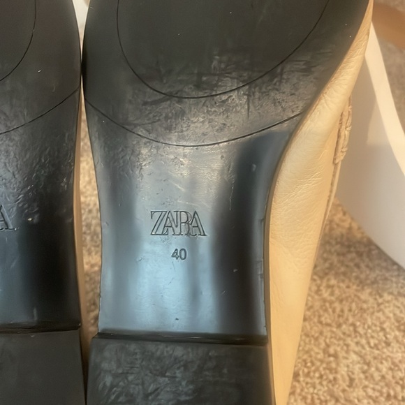 Zara cream horse bit loafers - Picture 3 of 4